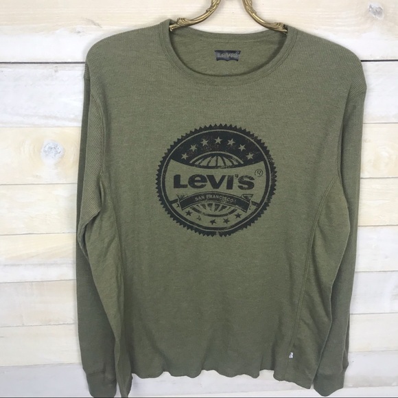 levi's medium shirt size
